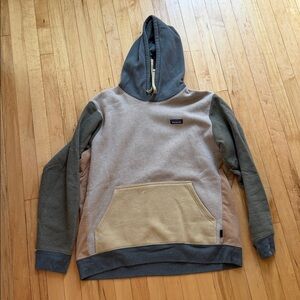 Denim & Flower Gray and Yellow Hoodie